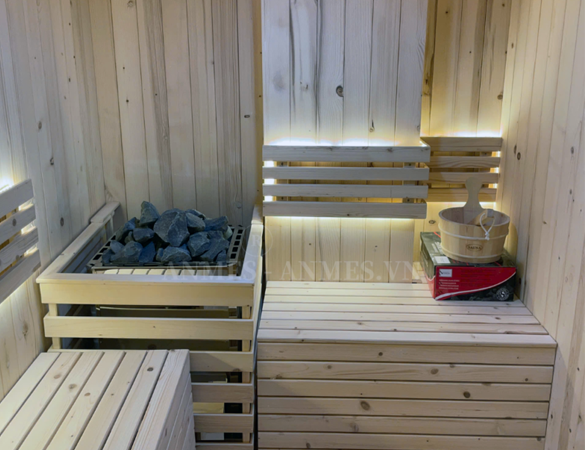 VietBeauty setup phòng xông hơi khô hơi ướt